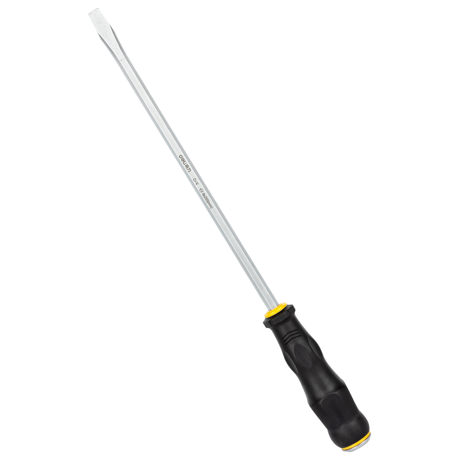 Slotted Screwdriver with Pass-thru Shank 8*250mm