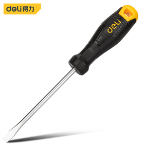Plastic handle Slotted Screwdriver SL5x200mm