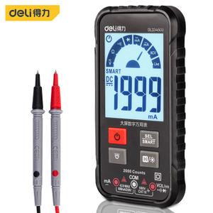 Fully automatic digital multimeter with large screen