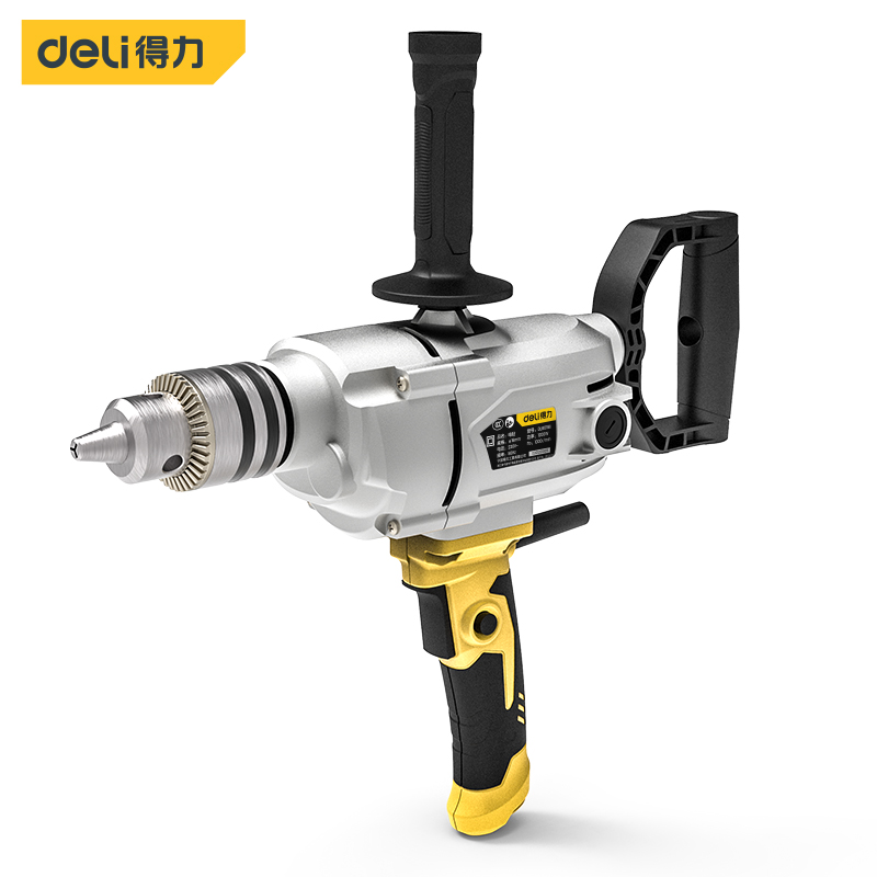 Heavy duty right angle electric drill for tires
