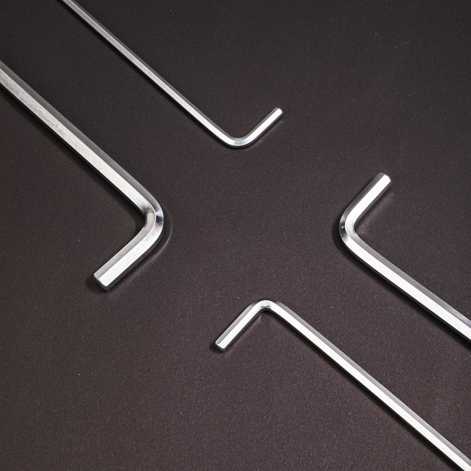 Stainless Steel long handle Hex Keys for Furniture Fitting
