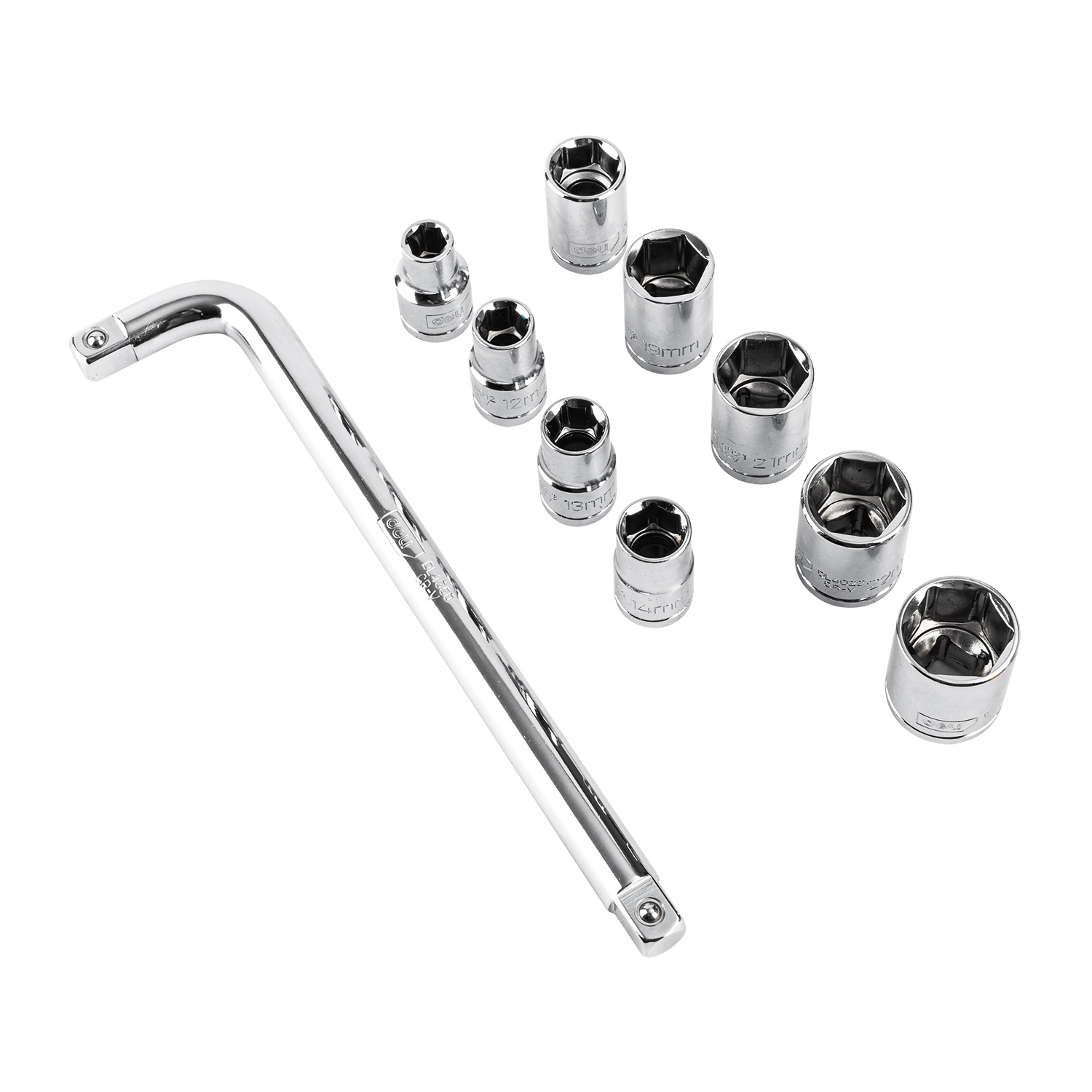 Chrome-plated Hex Sockets And Accessories For auto repair